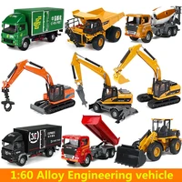 alloy cars160 alloy construction vehiclescollection truck modeldiecast toy vehiclesexcavators trucks toy carwholesale