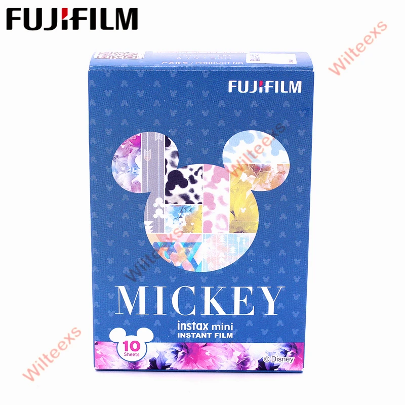 Fujifilm 10 листов фильм монохромный Радуга макарун Микки Алиса для Fuji Instax Mini 7 8 9 50s 7s 90 25 поделиться SP-1 мгновенный