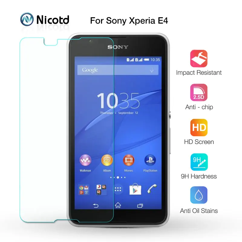Взрывозащищенная защитная пленка для экрана Sony Xperia E4 E2105 E2114 E2115 E2124 dual 5 0 дюйма 26 мм