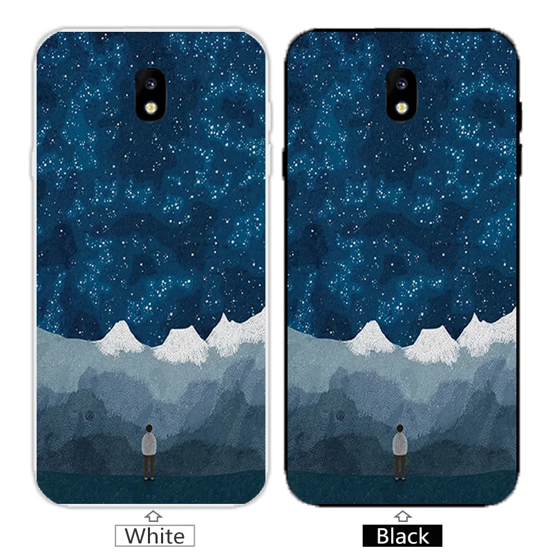 For Samsung Galaxy J5 2017 J530F Pro 2017(EU Version) Phone Cases for J530 Silicone Back Matte Marbles Cover Fundas |
