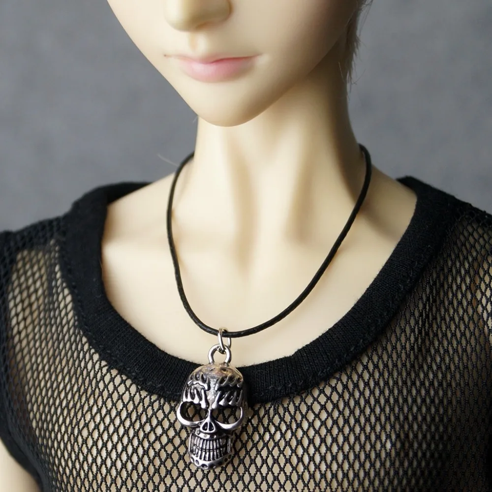 BJD OOAK ожерелье с черепом ручной работы для 1/3 24 &quot70 см SD17 SD DK DZ AOD DD Volks кукла