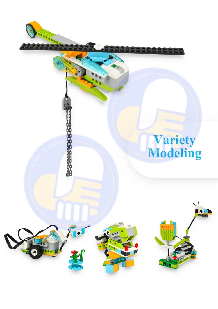 WeDo 3,0 Technic Robotics Строительный набор совместим с Wedo 2,0 обучающие и Dacta Seires строительные блоки игрушки