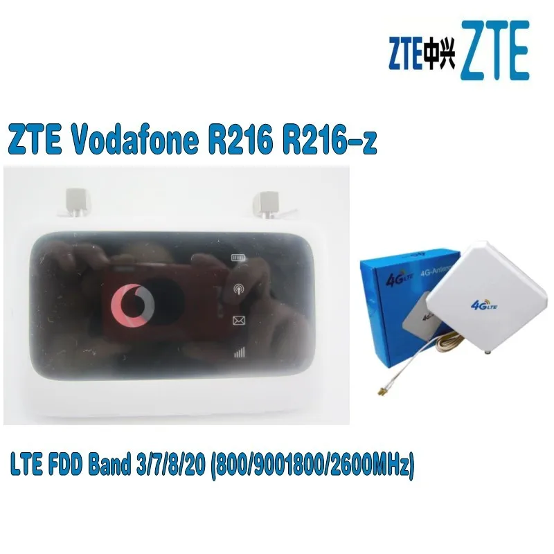 Wi-Fi роутер ZTE vodafone R216 4G Plus 35dbi TS9 Тип 4g антенна | Компьютеры и офис