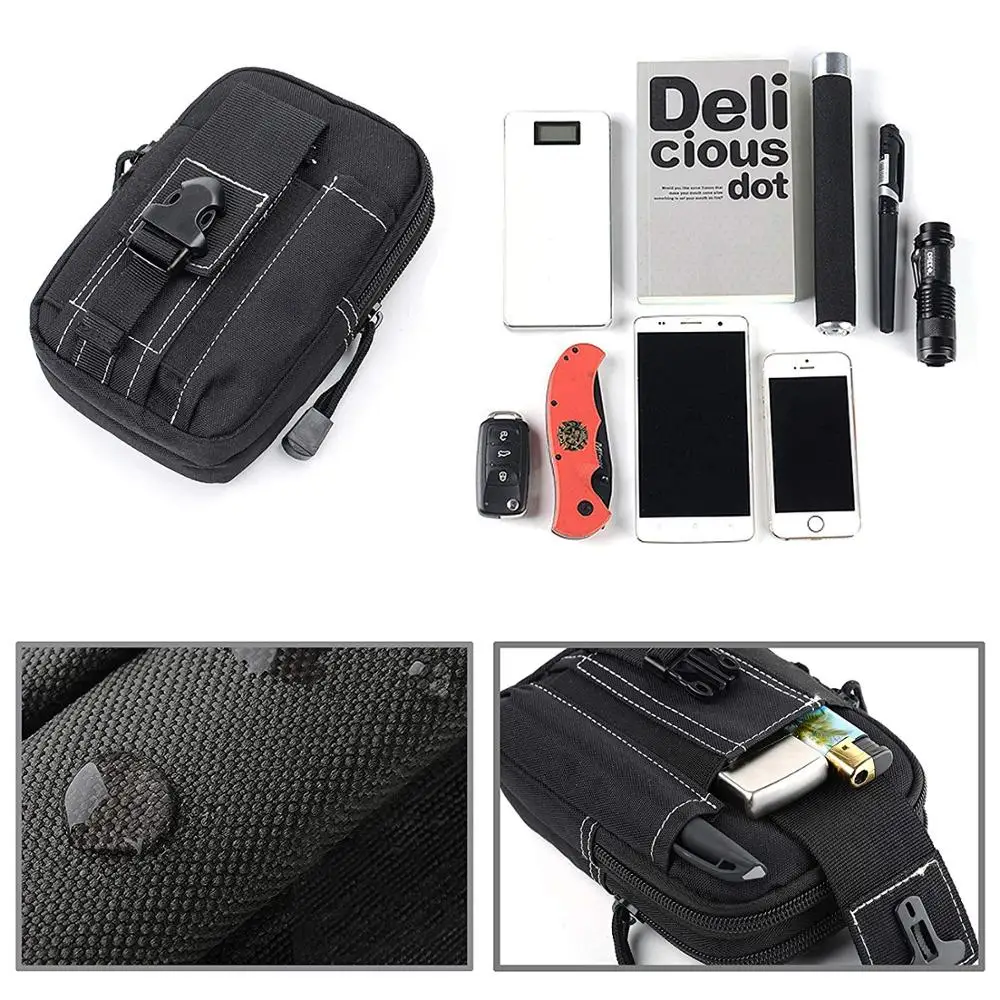Уличная тактическая поясная Сумка EDC Molle сумка для безопасности
