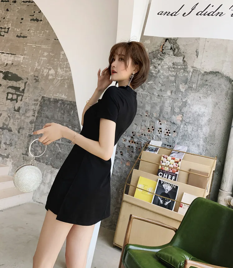 S-XXL размера плюс Китайский традиционный Топ Qipao рубашка для женщин и короткие штаны черный китайский комплект из 2 предметов винтажный комплект из двух предметов