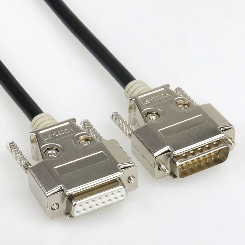 DB15 кабель DB 15 Pin два ряда коннекторов для передачи данных папа мама 1 5 м 2 3 8