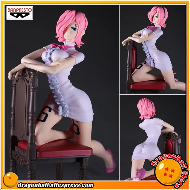 Оригинальная коллекция Banpresto Girly для девочек в японском стиле ONE PIECE (белое платье