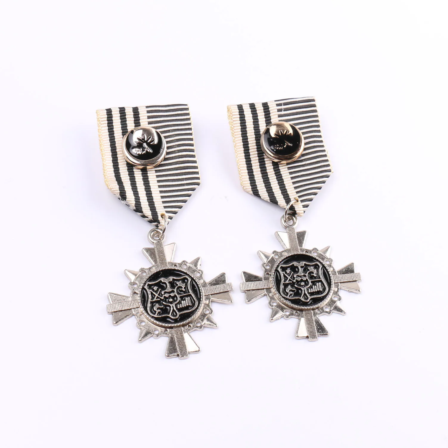 Цельное модное ювелирное изделие Горячая Ретро простая черная брошь в виде