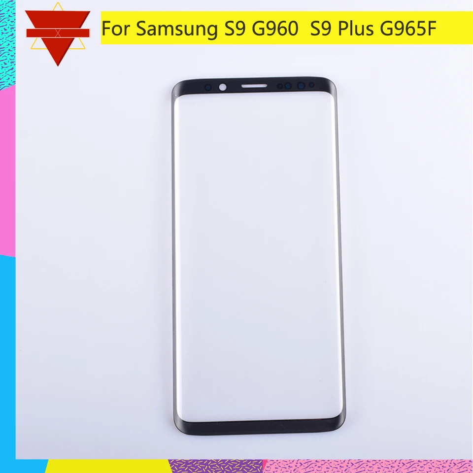 50 шт./партия сенсорный экран для Samsung Galaxy S9 G960 + plus G965 стекло передней панели