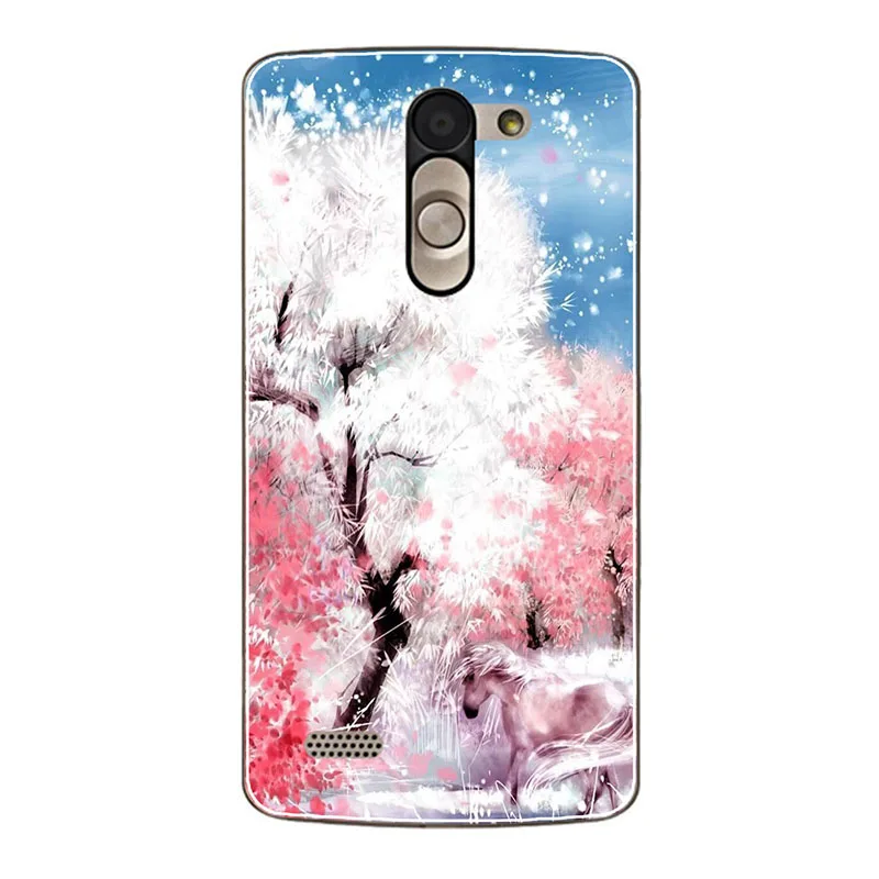 Чехол для LG L Bello D331 D335 L Prime D337, задняя крышка, красивый мягкий Силиконовый ТПУ чехол для телефона с рисунком, чехол для телефона
