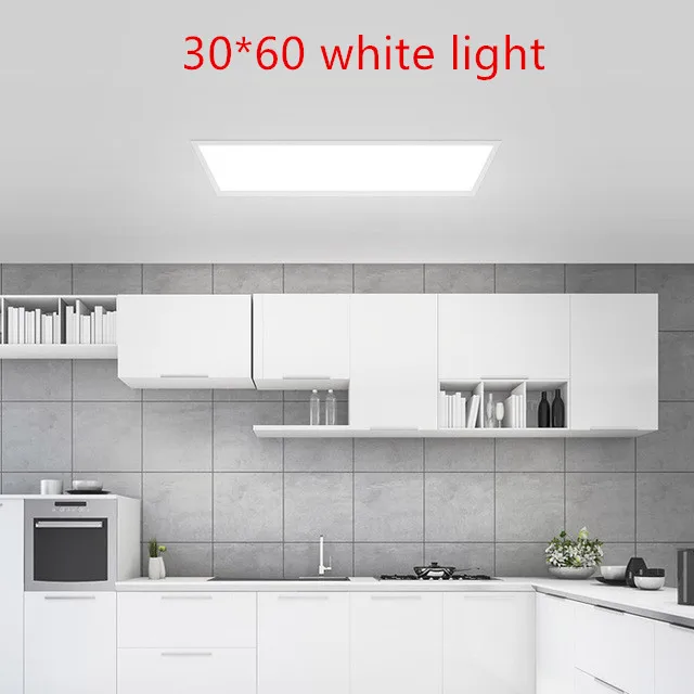 30X60 white light Xiaomi светодиодный светильник Mijia YEE светильник ультра тонкий пылезащитный светодиодный панельный светильник для спальни потолочный светильник для Xiaomi комплекты для умного дома - Цвет: 30X60 white light