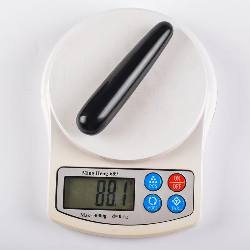 Массажная палочка из черного обсидиана массажер для лица гуаша красоты глаз