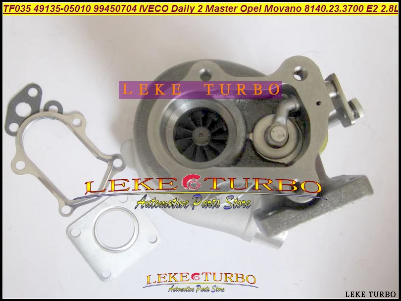 Турбокомпрессор TF035 49135 05010 53149886445 99450704 для IVECO Daily 2 Master Opel Movano 8140.23.3700 2.8L|turbocharger| |