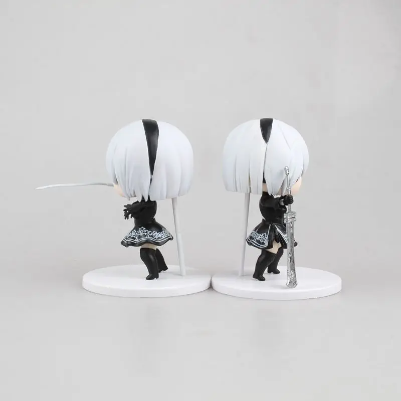 2018 Новинка 10 см Аниме игра NieR Automata YoRHa № 2 Тип B 2B коллекционеры Фигурки игрушки kawaii