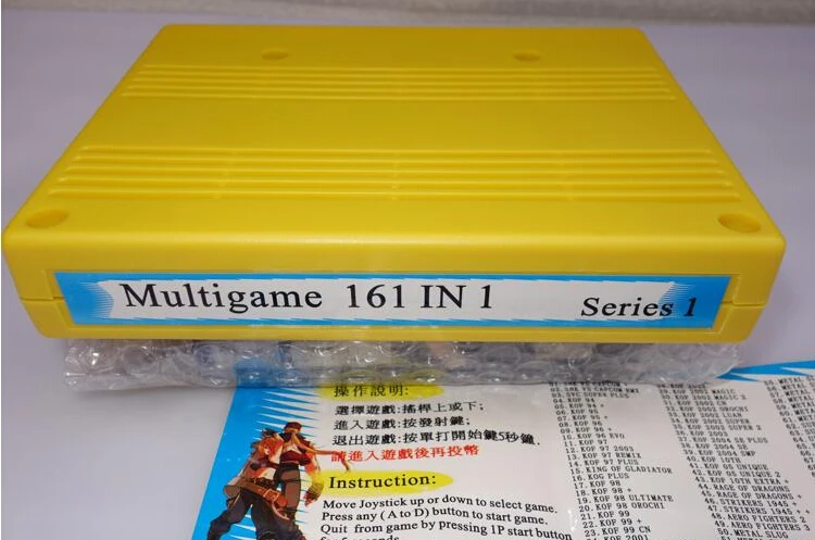 Картридж для игры SNK 161 в 1 картридж игровой платы NEO GEO аркадной MVS JAMMA аркадная