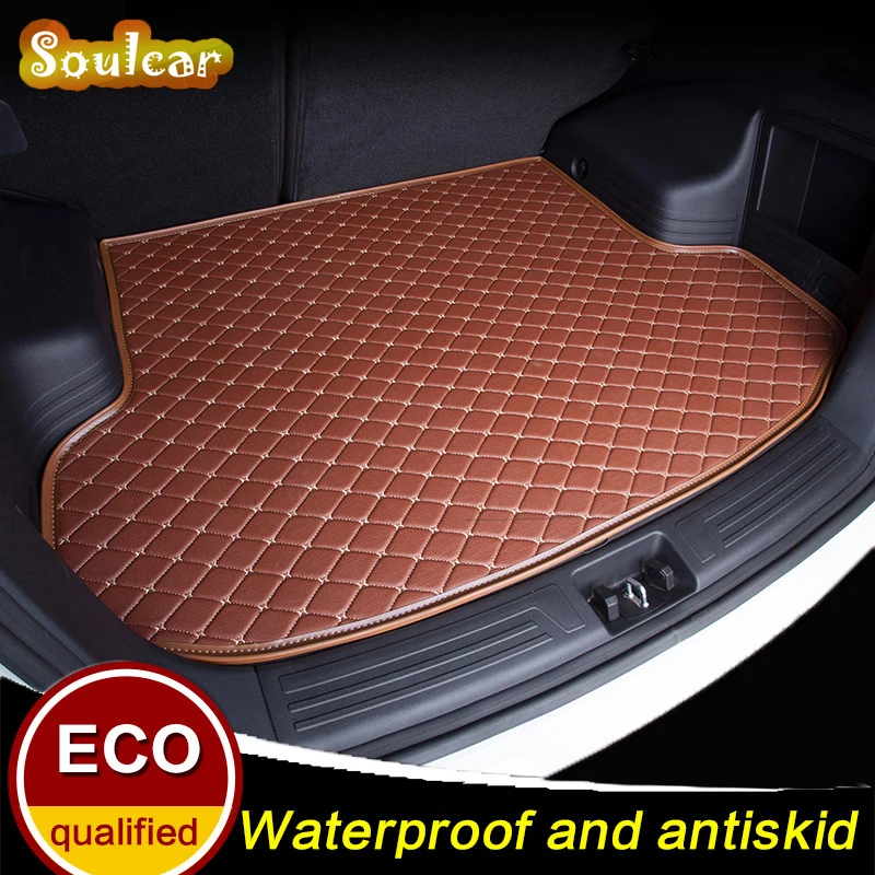 

Leather Car trunk mats for Mercedes Benz GL GLC GLE GLS C218 CLK C203 W203 2008 2009 2010-2017 car floor rear cargo liner mats