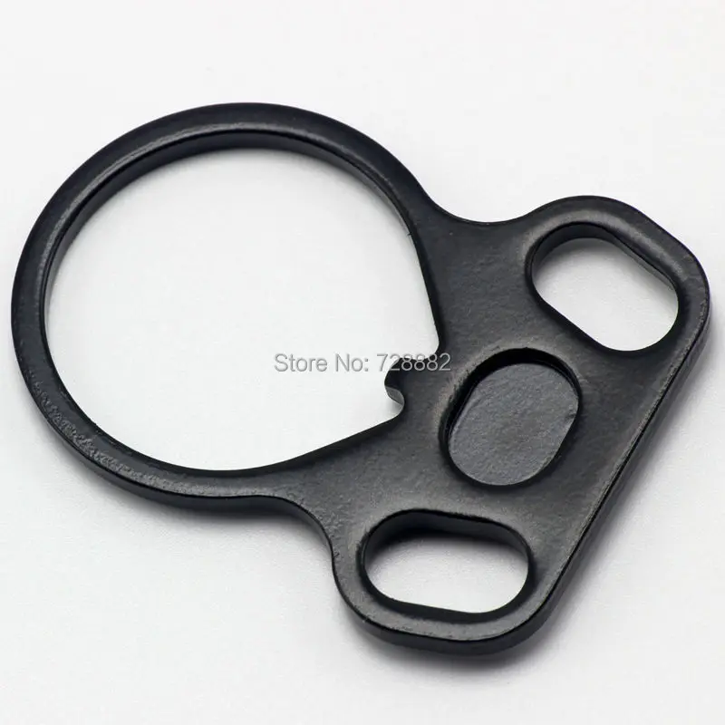 Охотничий AR Концевая пластина овальная двойная петля слинг адаптер правая/левая