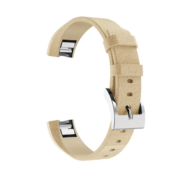 Gold Браслет из натуральной кожи, ремешок для наручных часов, ремешок для Fitbit Alta HR/Alta, фитнес-трекер, сменные Ремешки для наручных часов, высокое качество - Цвет: Gold