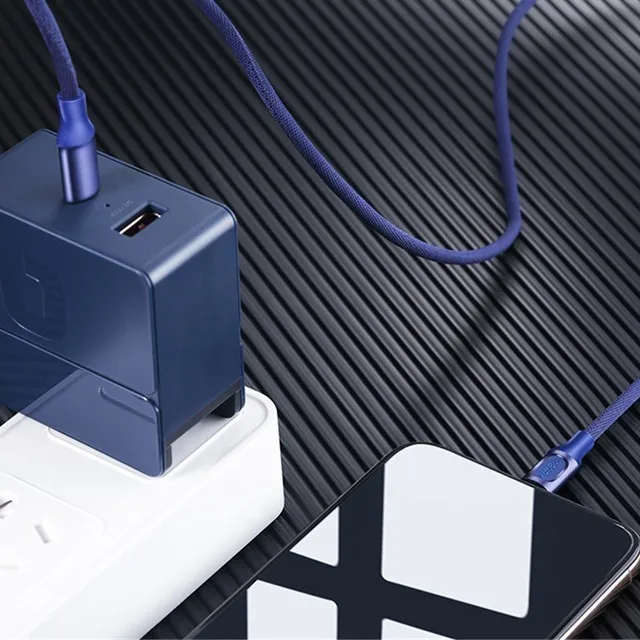 Blue Rock MFI PD кабель для быстрой зарядки для iPhone 11 pro X Xr Xs Max 8 Plus 18 Вт шнур зарядного устройства для usb type C до Lightning 8Pin линия передачи данных - Цвет: Blue