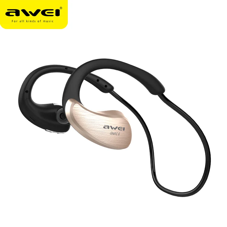 2016 Оригинал Awei A885BL Спортсмен IPX4 Водонепроницаемый Гарнитуру Bluetooth 4.1