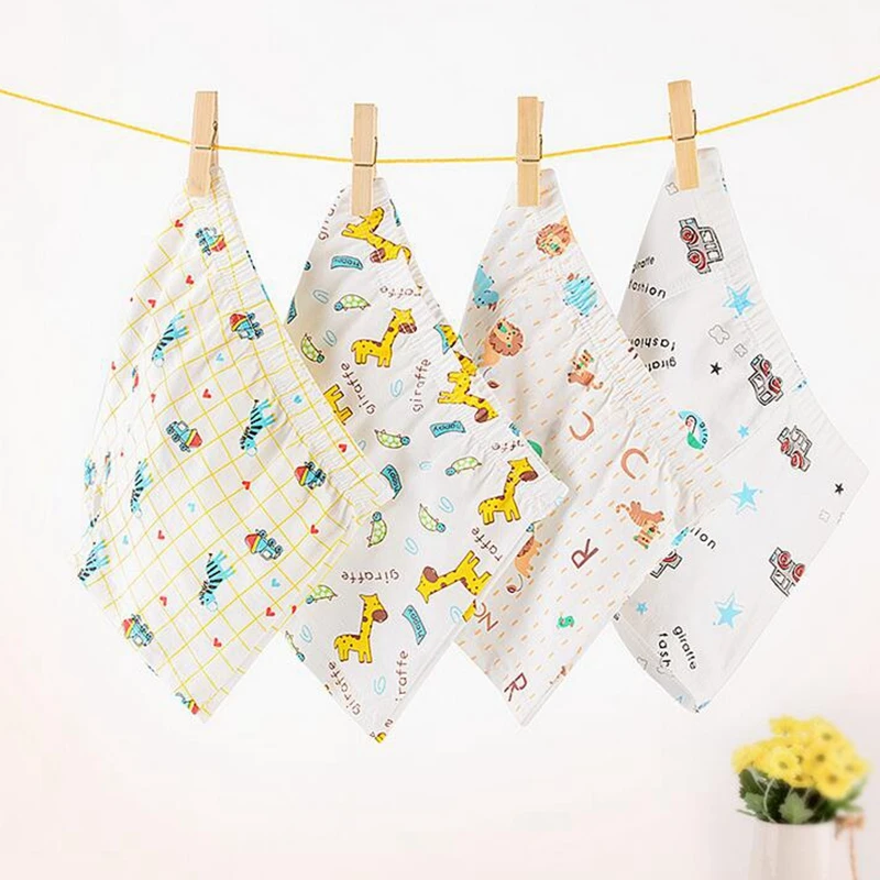 Нижнее белье для мальчиков хлопковые шорты маленьких нижнее детей 2-10 лет