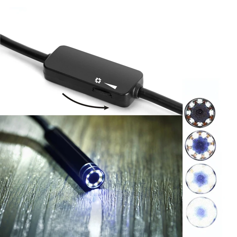 Antscope 720 P USB эндоскоп камера для ПК 8 мм водостойкий тип c змея кабель Android инспекции