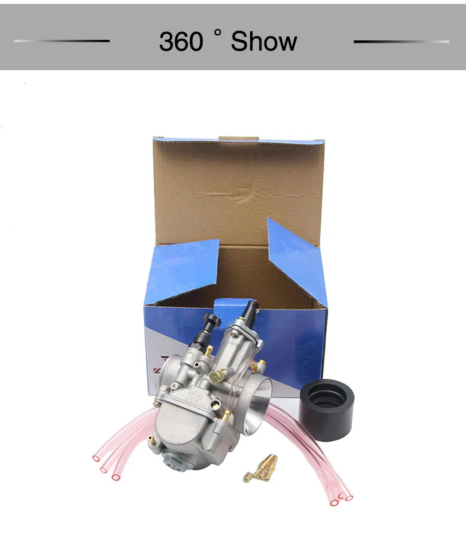 ZS Racing 21 24 26 28 30 32 34 мм мотоцикл PWK карбюратор Карбюратор с силовой струей для Mikuni Koso для Yamaha для Honda ATV