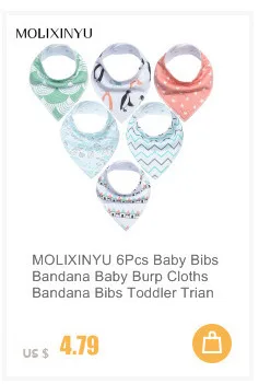 MOLIXINYU 4 шт./лот слюнявчик бандана нагрудник ropa niña bib babador шарф baberos bibs слюнявчики детская бандана нагрудники ins отрыжка слюнявчик Дети Полотна треугольник хлопок мальчик и девочка Babador аксессуары