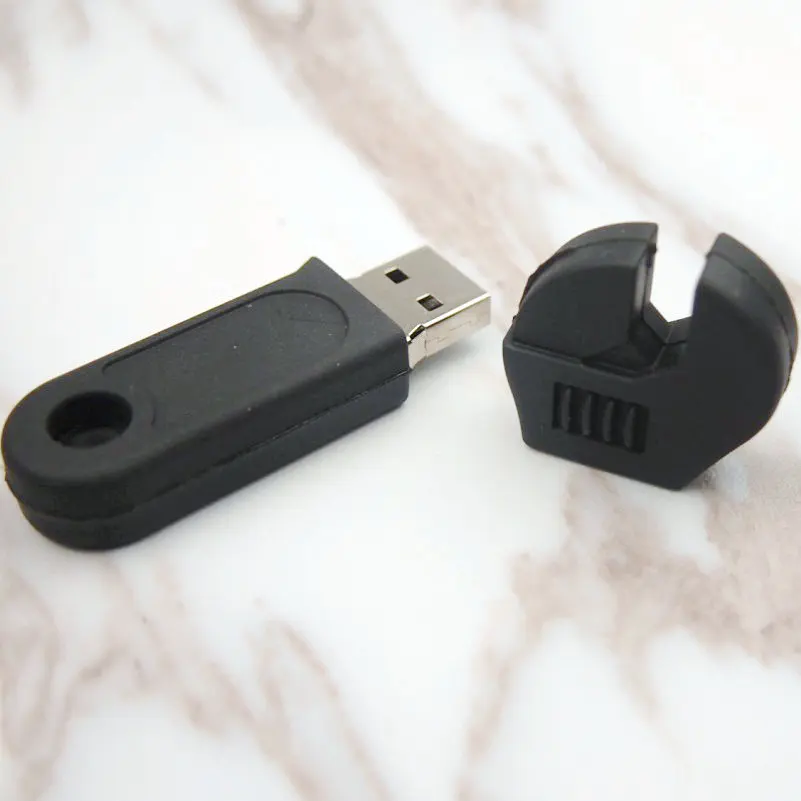 Розничная продажа пластиковый ключ USB флеш накопители флешки 4 ГБ 8 16 64 Гб микрофон