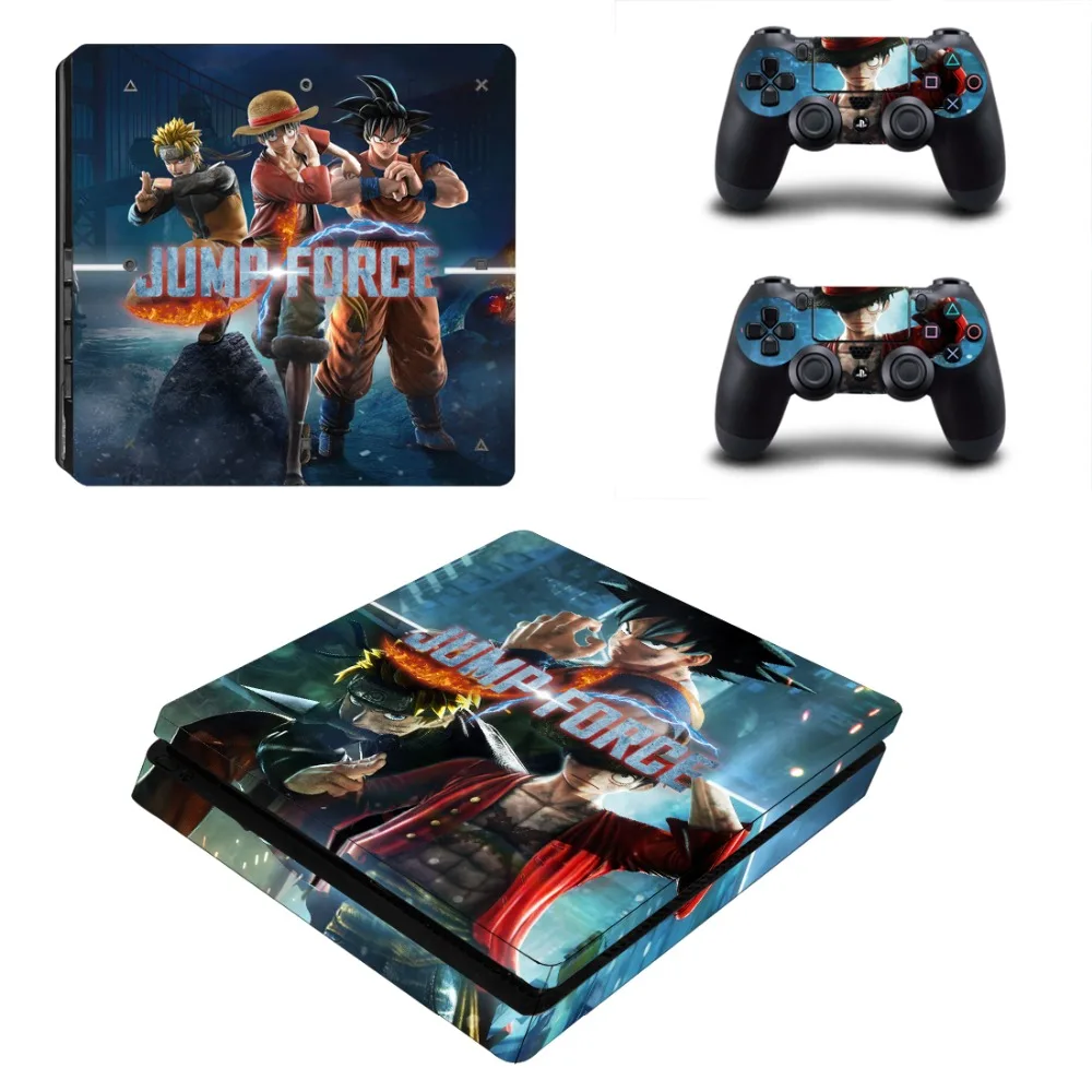 Наклейка для игры Jump Force One Piece PS4 Slim Skin Виниловая наклейка консоли Playstation 4 и 2