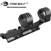 tactical double ring hunting rifle scopes mount 30mm35mm qd mount fits 21mm rail