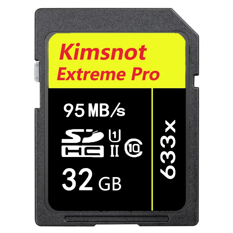 Карта памяти Kimsnot Extreme PRO 95 МБ/с./с 64 ГБ SDXC 16 32 128 256 ГБ|64gb sdxc|memory cardsdhc card |