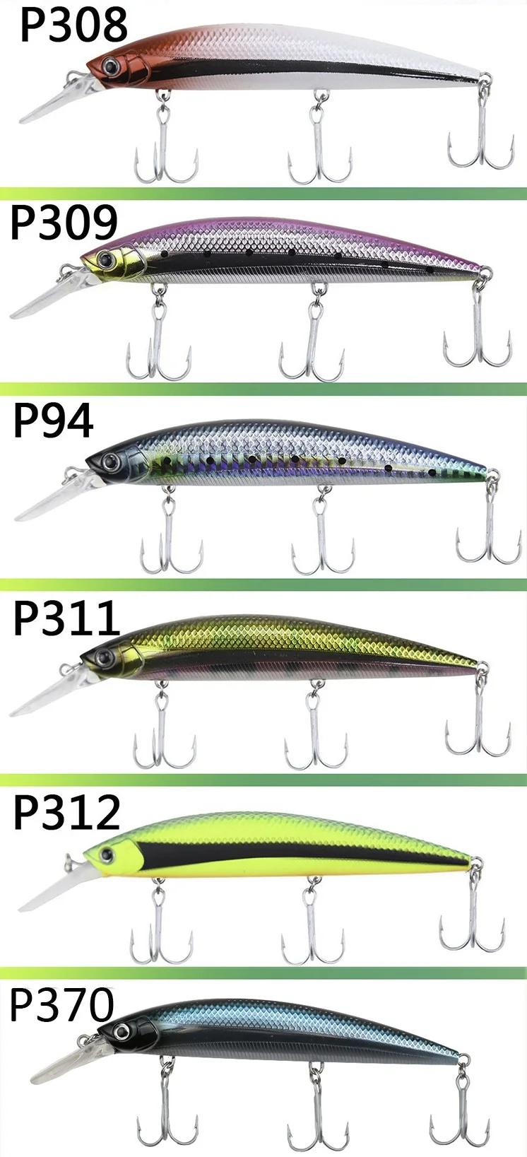 Runature Flash Minnow оседающая на дно приманка 110 мм 37 г искусственные приманки, острые VMC рыболовные снасти приманки Морской бас рыболовные снасти
