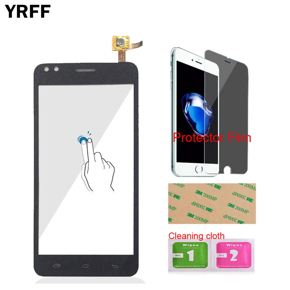 Передний сенсорный экран YRFF для Prestigio muze C3 Psp 3504 Duo дигитайзер панель стеклянные