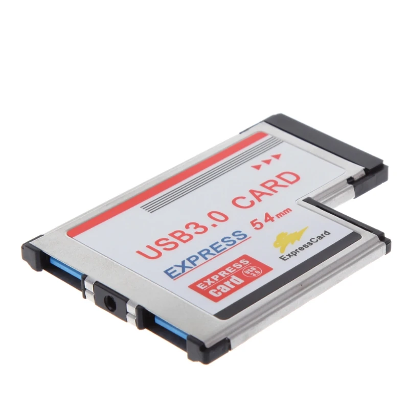 2 порта USB 3 0 концентратор Экспресс карта ExpressCard скрытый 54 мм адаптер для