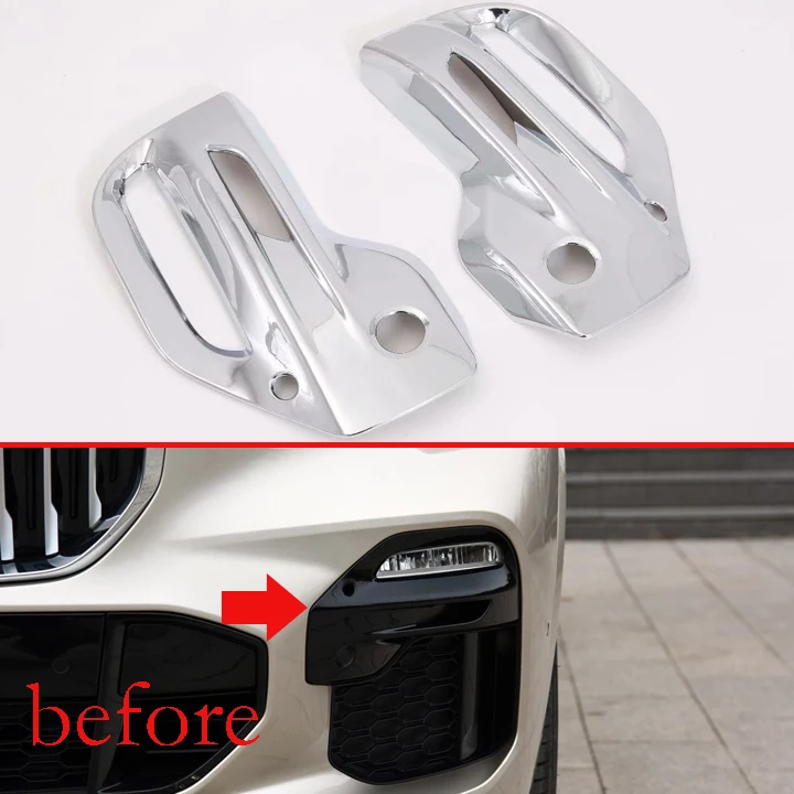 Накладка на переднюю противотуманную фасветильник для BMW X5 G05 2019 2020