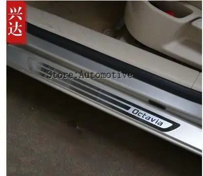 

slim door sill for Skoda octavia 2007--2014 stainless steel