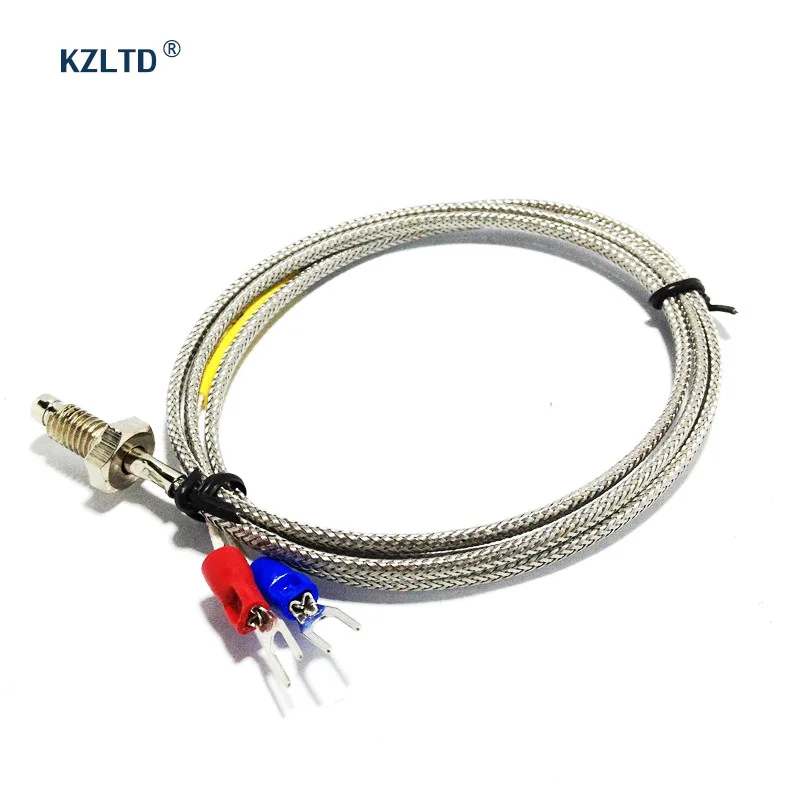 KZLTD REX C100 SSR теплоотвод типа K ПИД регулятор температуры реле термостат 40 А