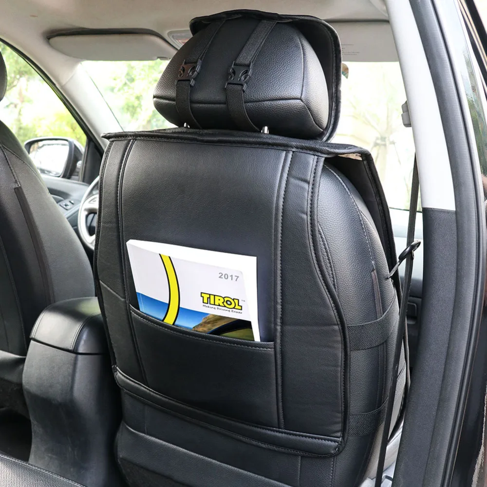 Универсальный чехол на переднее сиденье TIROL с отделением для хранения одинарная