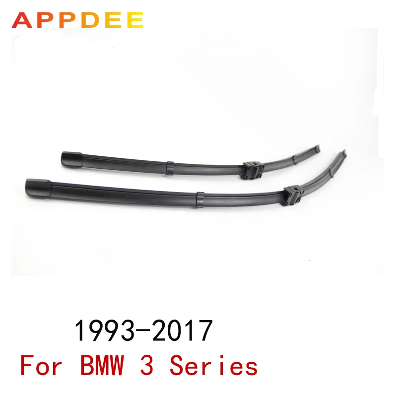 Резиновые передние щетки стеклоочистителя APPDEE для BMW 3 серии E36 E46 E90 E91 E92 E93 F30 F31 F34