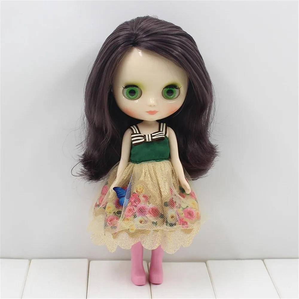 Фабрика Blyth кукла средняя Blyth 20 см Обнаженная кукла разные цвета волос глаза могут двигаться(в течение 2 жестов