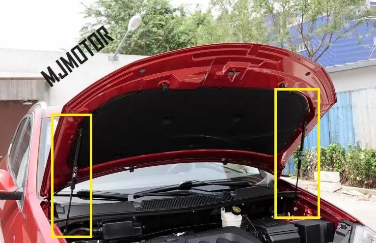 (2 шт./лот) решетки капота газовой стойки для китайских автомобилей CHERY TIGGO5