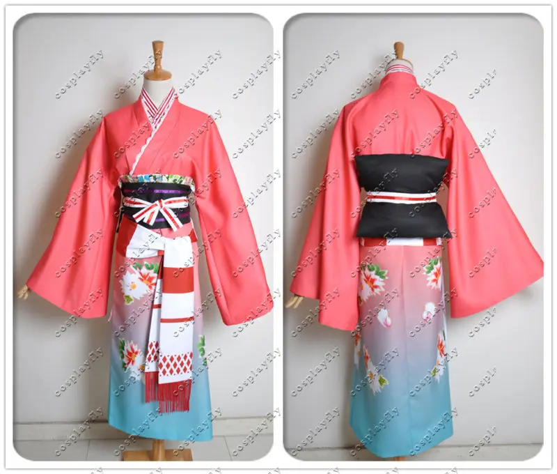 Японский аниме Ao no Blue Exorcist Shiemi Moriyama Косплей Костюм для взрослых женщин наряды Hanfu