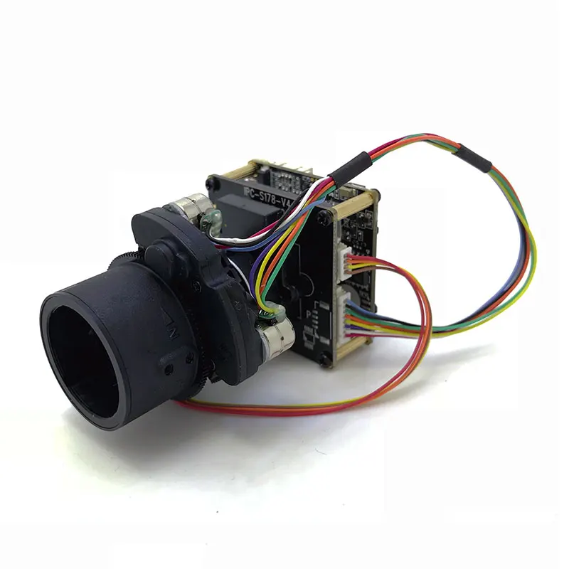 Цветной модуль ночного видения Starlight 2MP sony IMX185 IP камера с моторизованным фокусом 3,6-11 мм вариообъектив, DIY, SIP-E185DML-3611