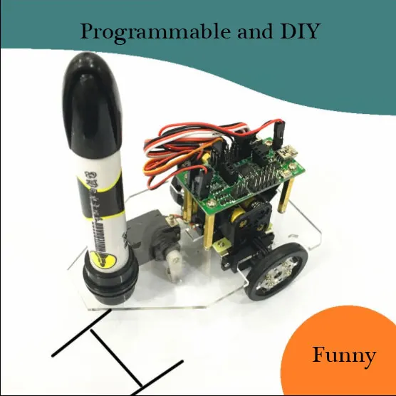 Установка программируемая ручка каракули Рисование робот DIY обучение Обучение Обучающие наборы научная игрушка