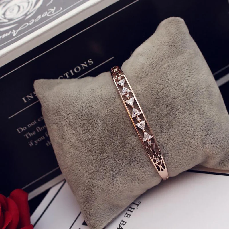 AAAA + циркониевые браслеты с бантом и для женщин роскошный браслет на День святого