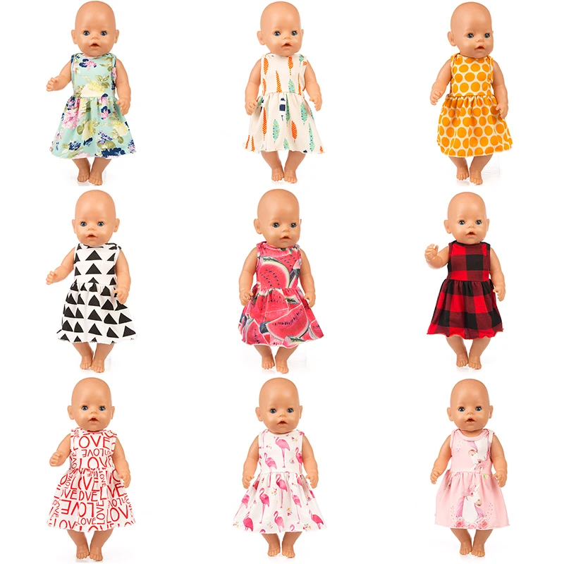 New leisure dress Doll Clothes Fit For 43cm baby clothes reborn Accessories | Игрушки и хобби
