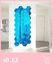 9X DIY 3D Зеркальная Наклейка на стену акриловая наклейка на зеркало плитка настенная квадратная самоклеящаяся декор комнаты наклейка на современное художественное украшение горячая распродажа
