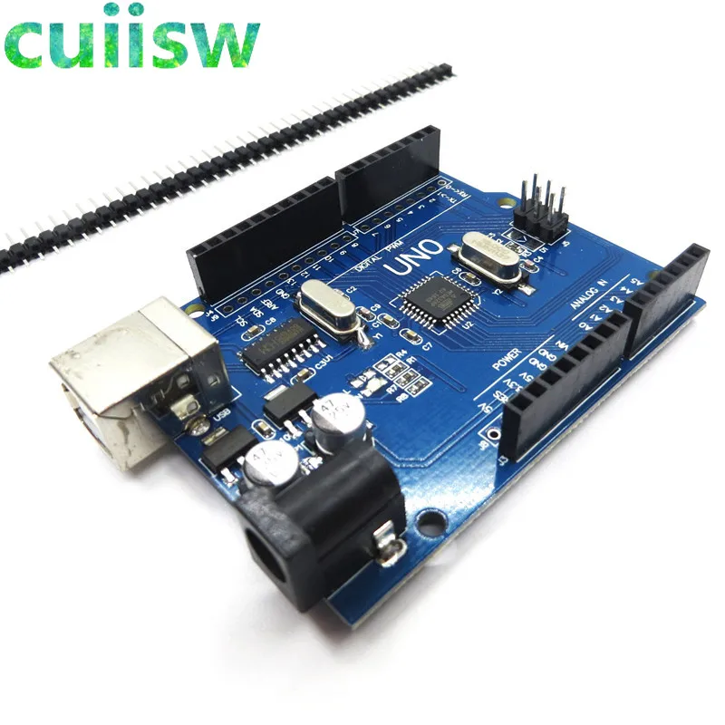 Улучшенная версия UNO R3 (CH340G) MEGA328P ATmega328 для совместимого Arduino + кабель|Измерители