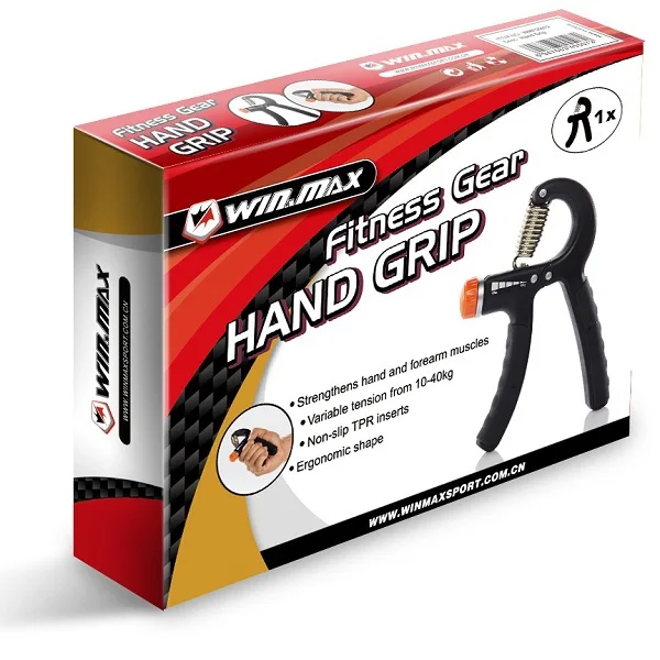 

WINMAX Gym Equipment Adjustable 10KG to 40KG Strength Fitness Forearm Workout Exerciser Training Heavy Hand Grip